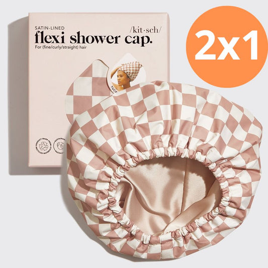 Gorro de ducha flexible - 2 UNIDADES
