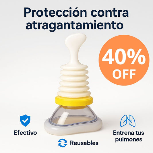 VitalPlus - Entrenador de capacidad vital + protección contra la asfixia