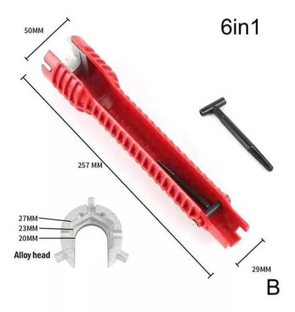 La Herramienta 8-en-1 que Termina con las Pesadillas de Fontanería.